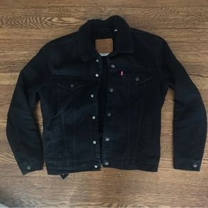 Black Levi’s Trucker Jacket